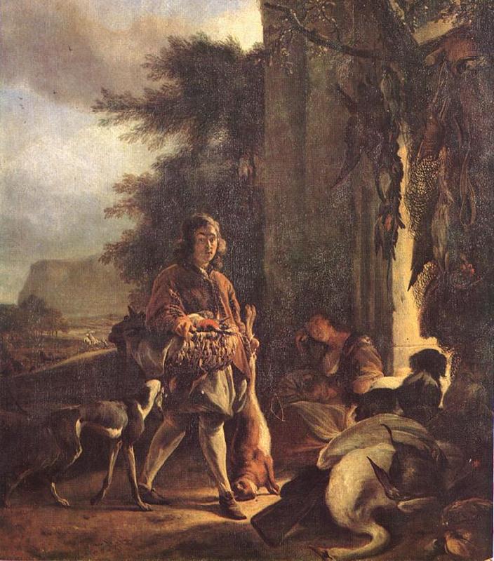 WEENIX, Jan After the Hunt oil painting picture